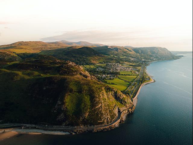 North Wales coast